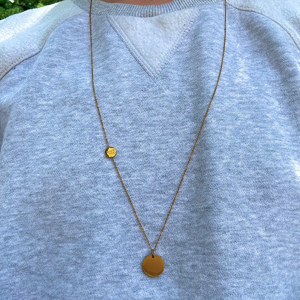 Gold Pendant Necklace